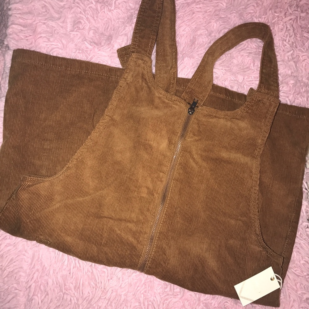 🌟 BRAND NEW SUEDE OVERALL DRESS 🌟